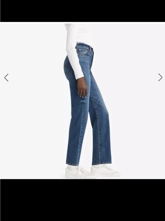 Levi's Denim - Levi’s Ribcage Straight Ankle Women's Jeans in Dial Up Dark Indigo Worn In Sz 29
